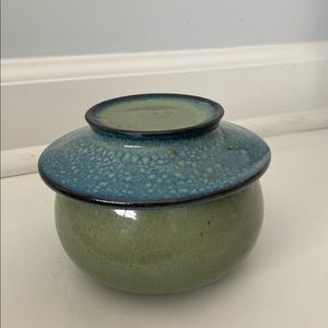 Handmade ceramic butter keeper